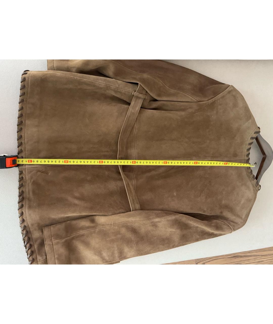 12 STOREEZ Коричневая замшевая куртка, фото 7