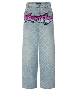 LOUIS VUITTON Прямые джинсы