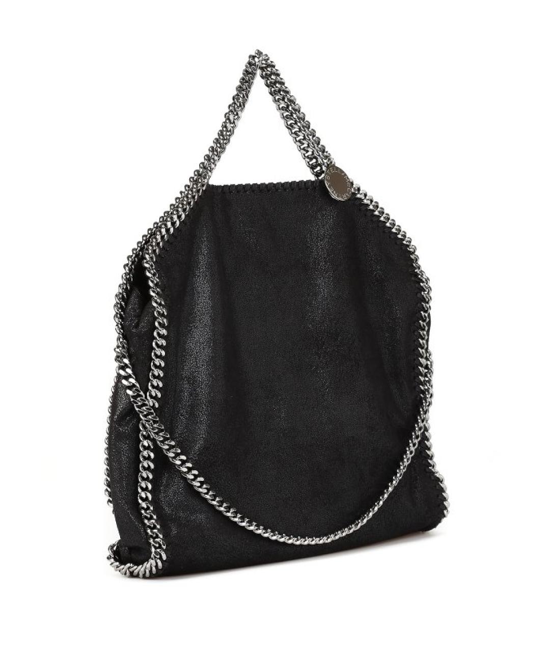 STELLA MCCARTNEY Черная синтетическая сумка через плечо, фото 3