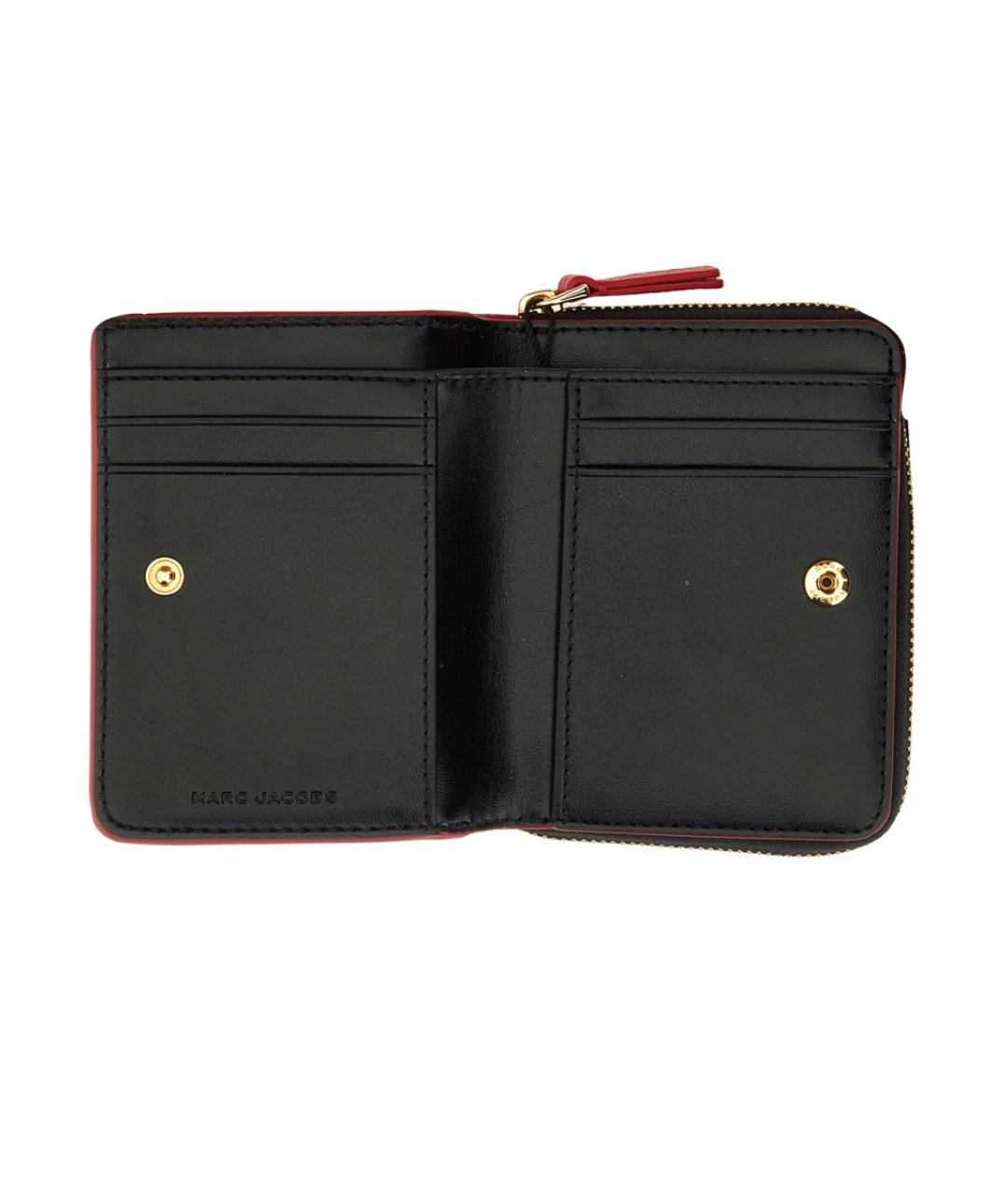 MARC JACOBS Красный кожаный кошелек, фото 2