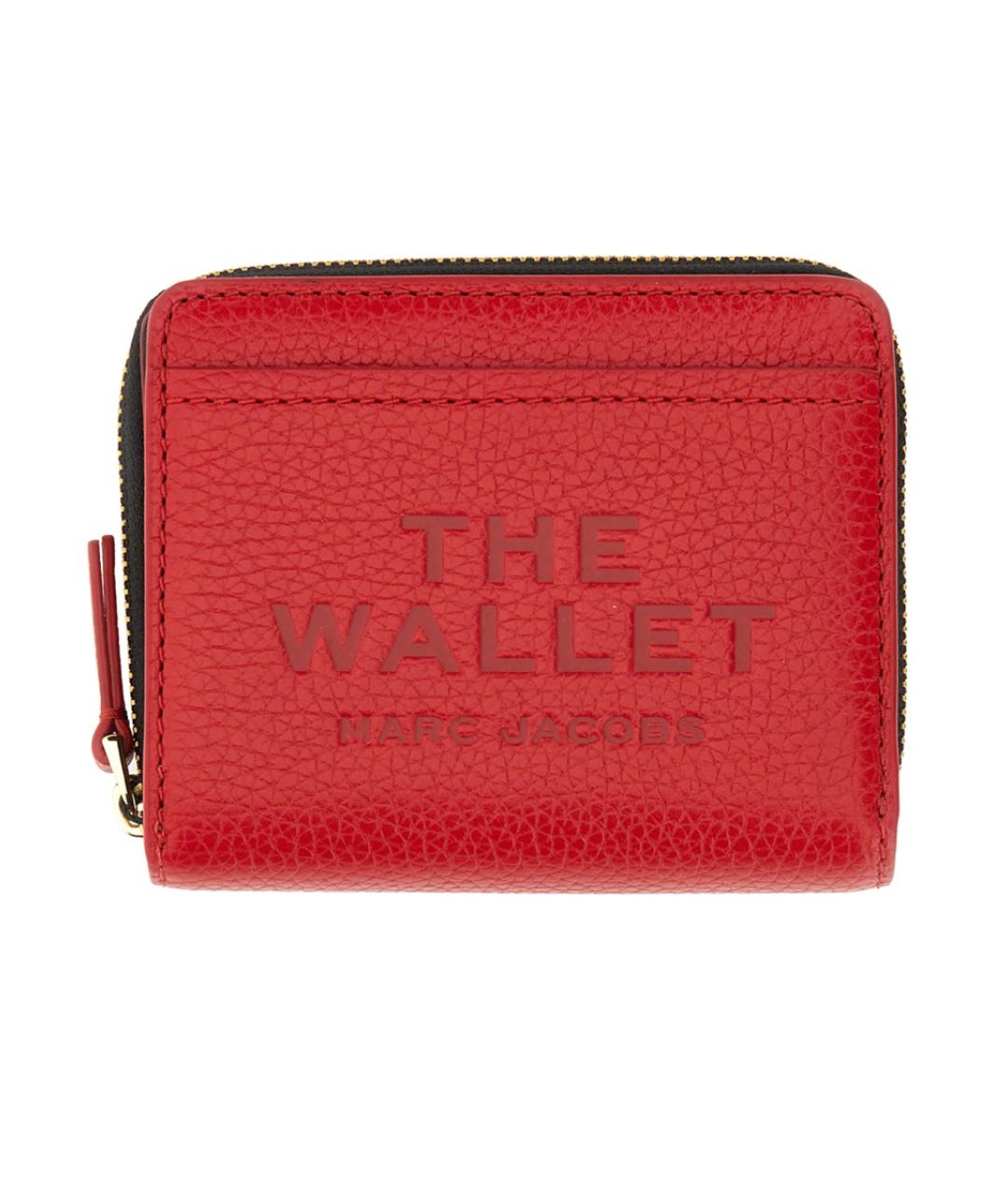 MARC JACOBS Красный кожаный кошелек, фото 1