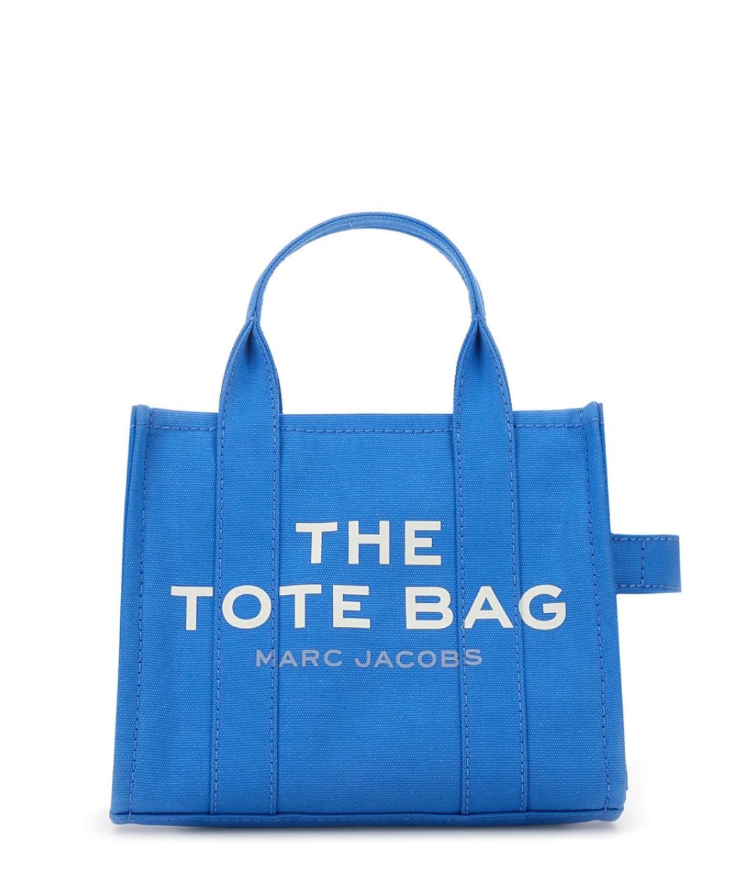MARC JACOBS Синяя хлопковая сумка тоут, фото 1