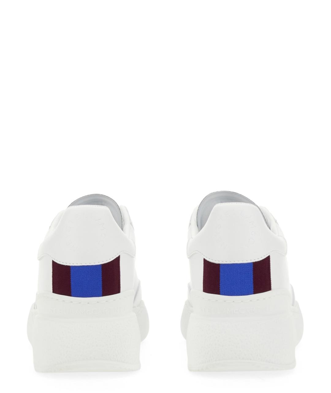 STELLA MCCARTNEY Белые кроссовки из искусственной кожи, фото 3