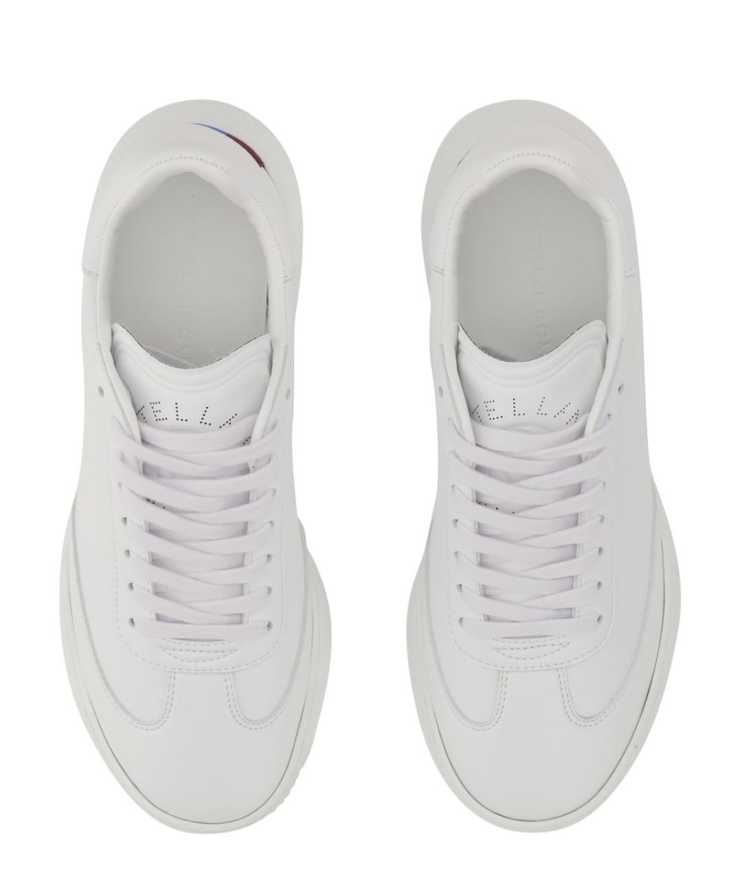 STELLA MCCARTNEY Белые кроссовки из искусственной кожи, фото 2