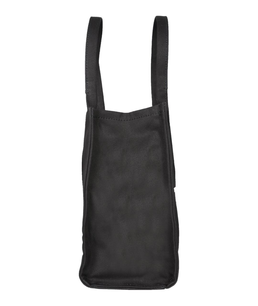 MARC JACOBS Черная хлопковая сумка тоут, фото 3