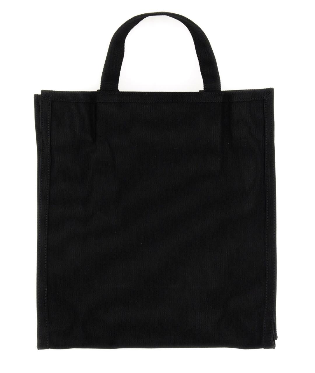 A.P.C. Черная хлопковая сумка тоут, фото 2