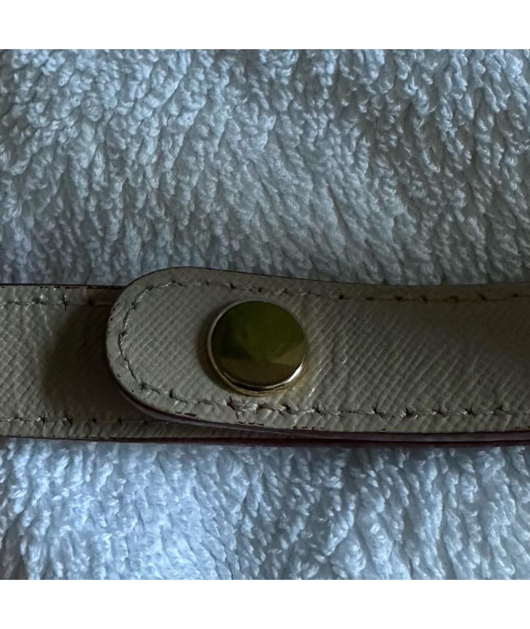 MARNI Бежевая кожаная сумка через плечо, фото 8