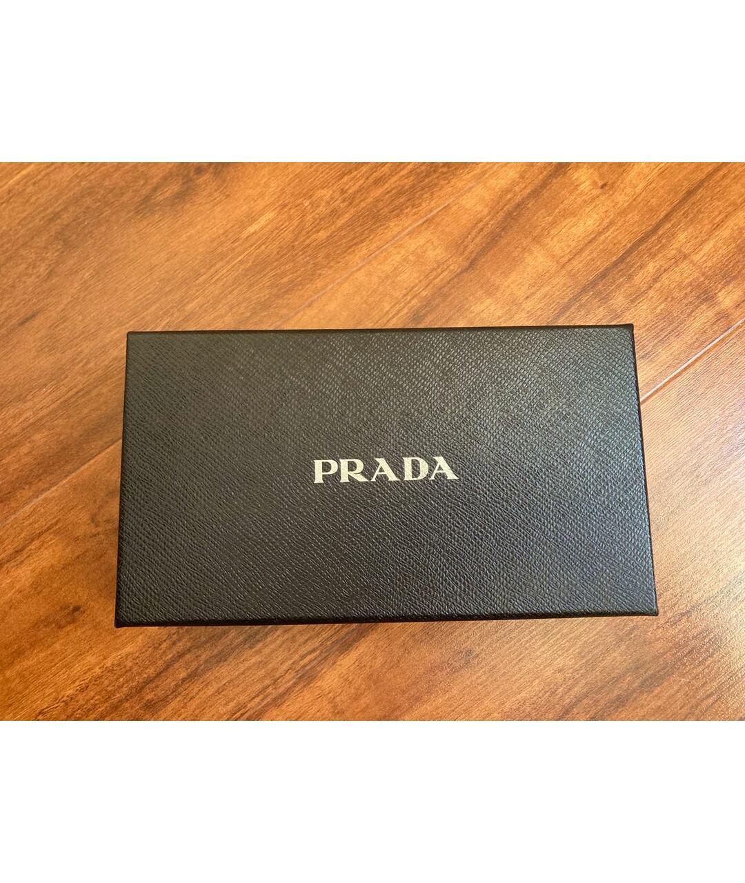 PRADA Коралловый кожаный кошелек, фото 5