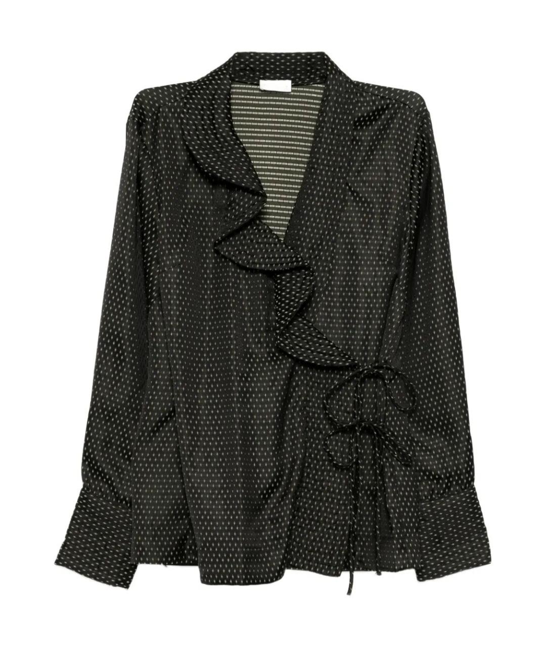 DRIES VAN NOTEN Черная рубашка, фото 1