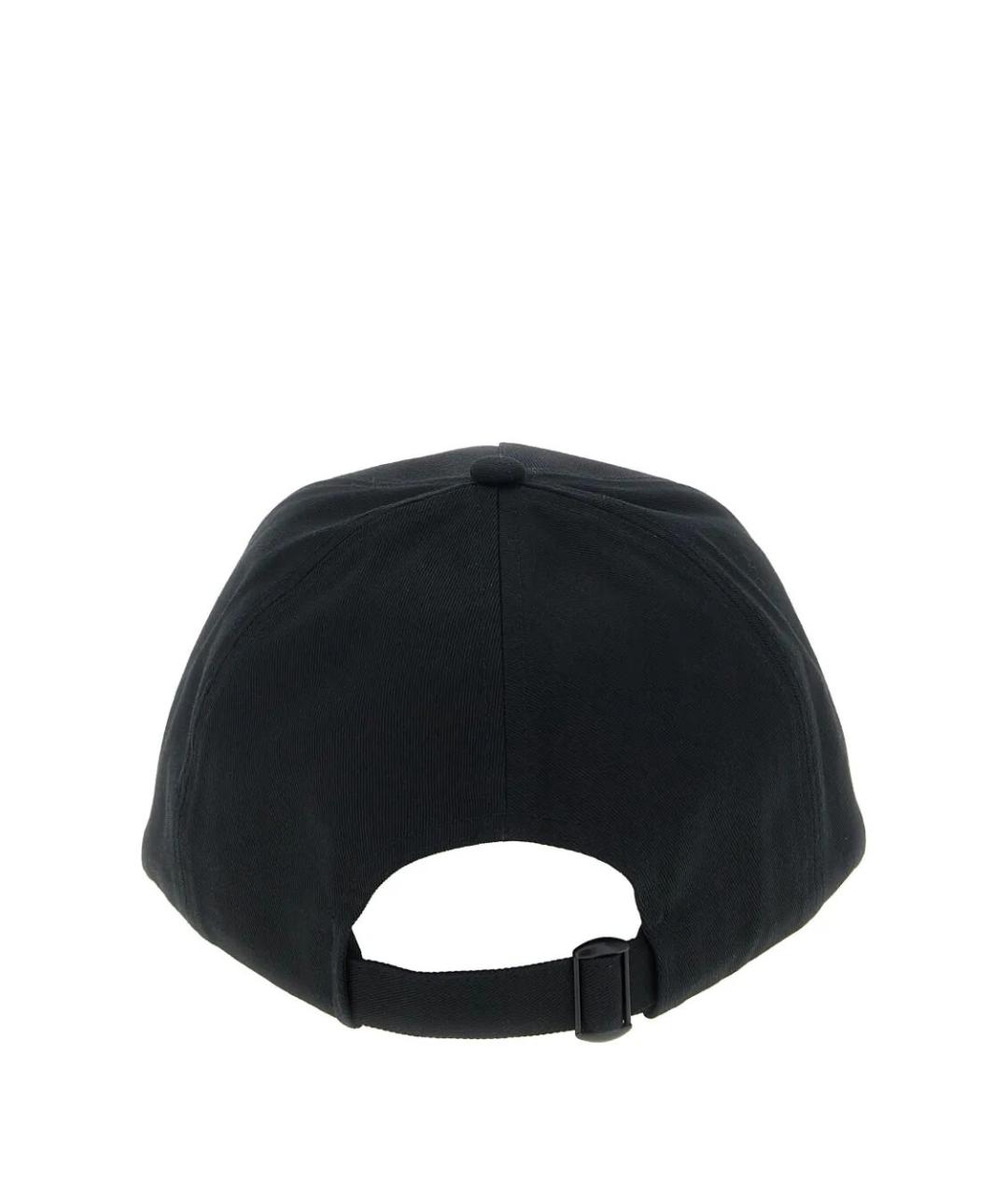 MONCLER Черная хлопковая кепка/бейсболка, фото 3