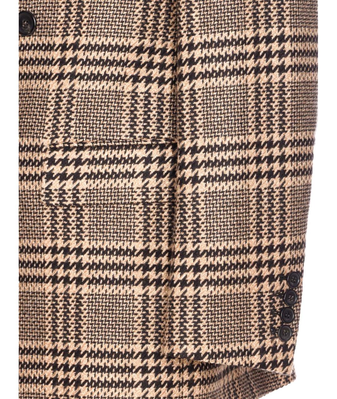 SAINT LAURENT Мульти шелковый жакет/пиджак, фото 3