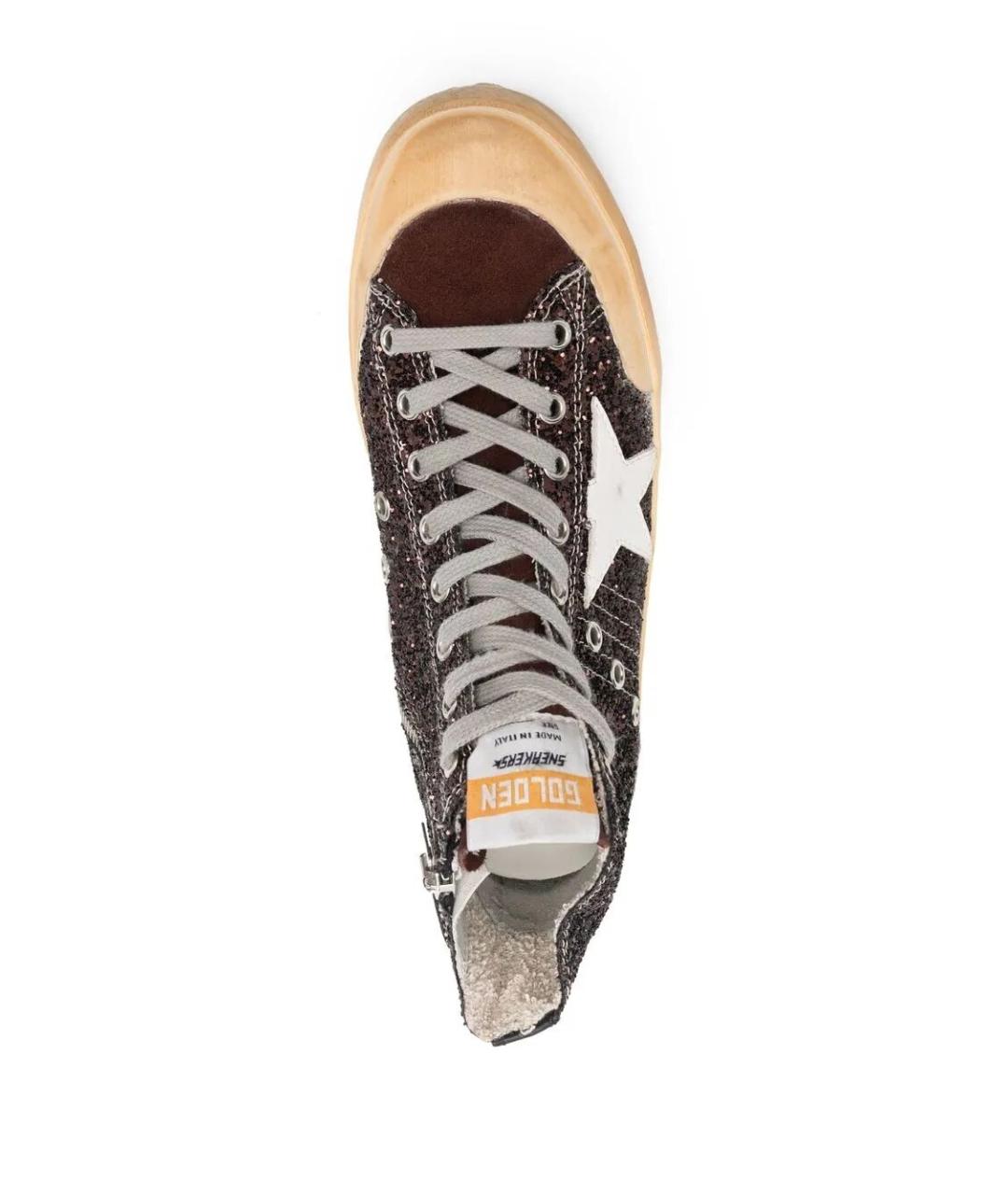 GOLDEN GOOSE DELUXE BRAND Коричневые кеды, фото 4