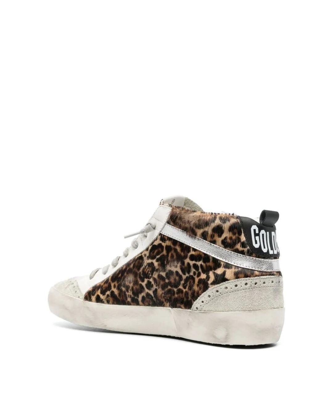 GOLDEN GOOSE Мульти кожаные кеды, фото 3