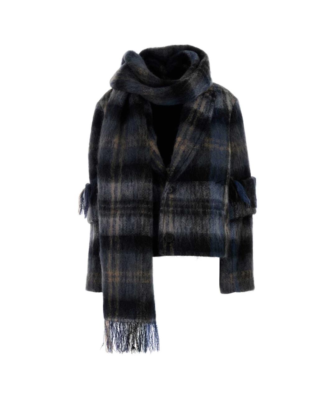 LOEWE Мульти шерстяная куртка, фото 1