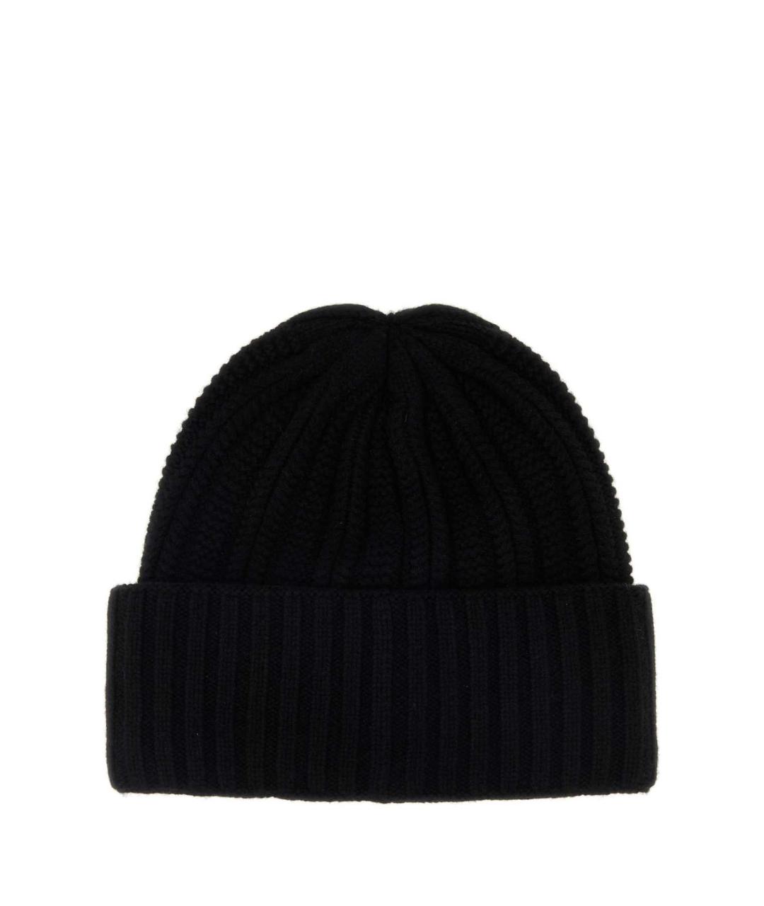 MAX MARA Черная кашемировая шапка, фото 2
