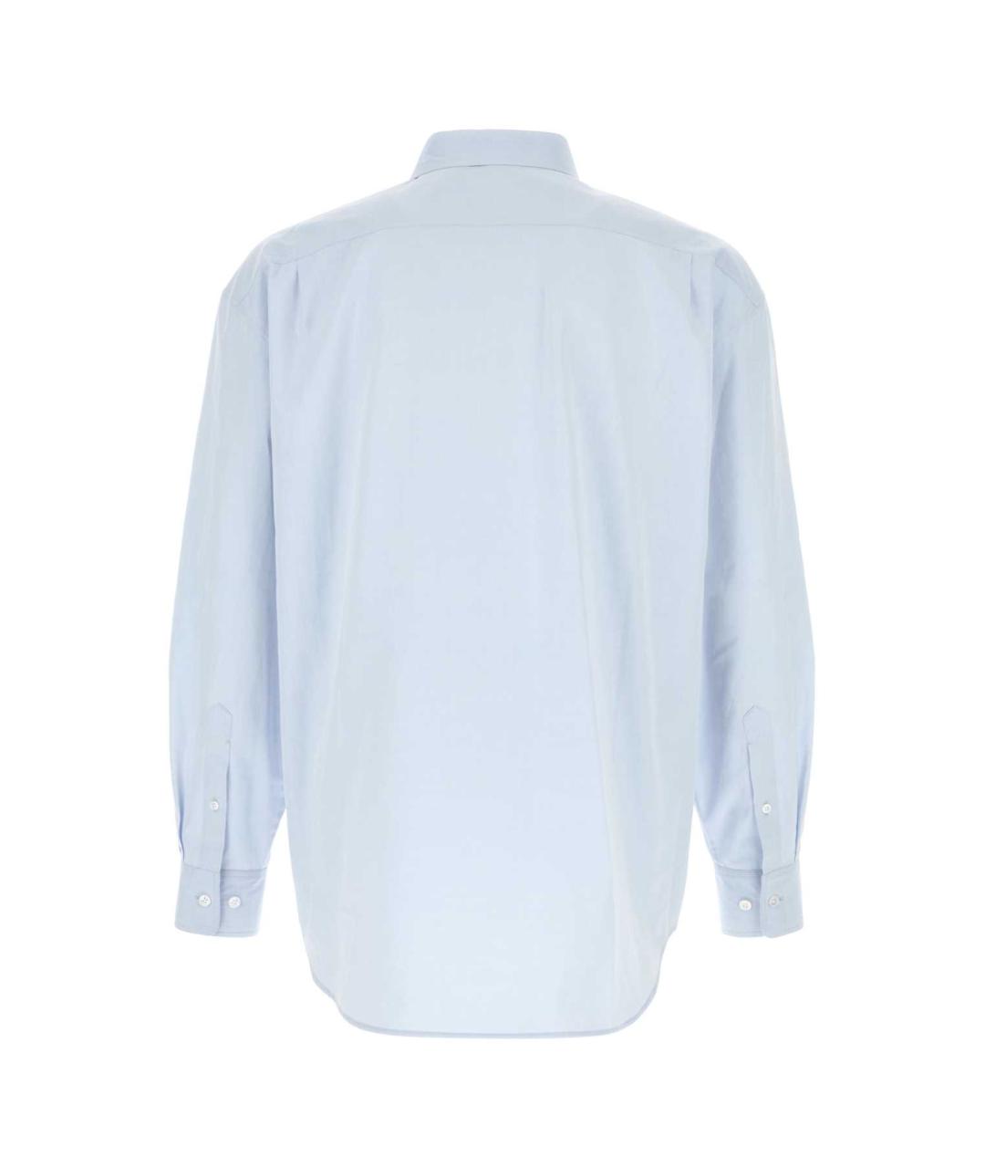 THE ROW Голубая хлопковая кэжуал рубашка, фото 2