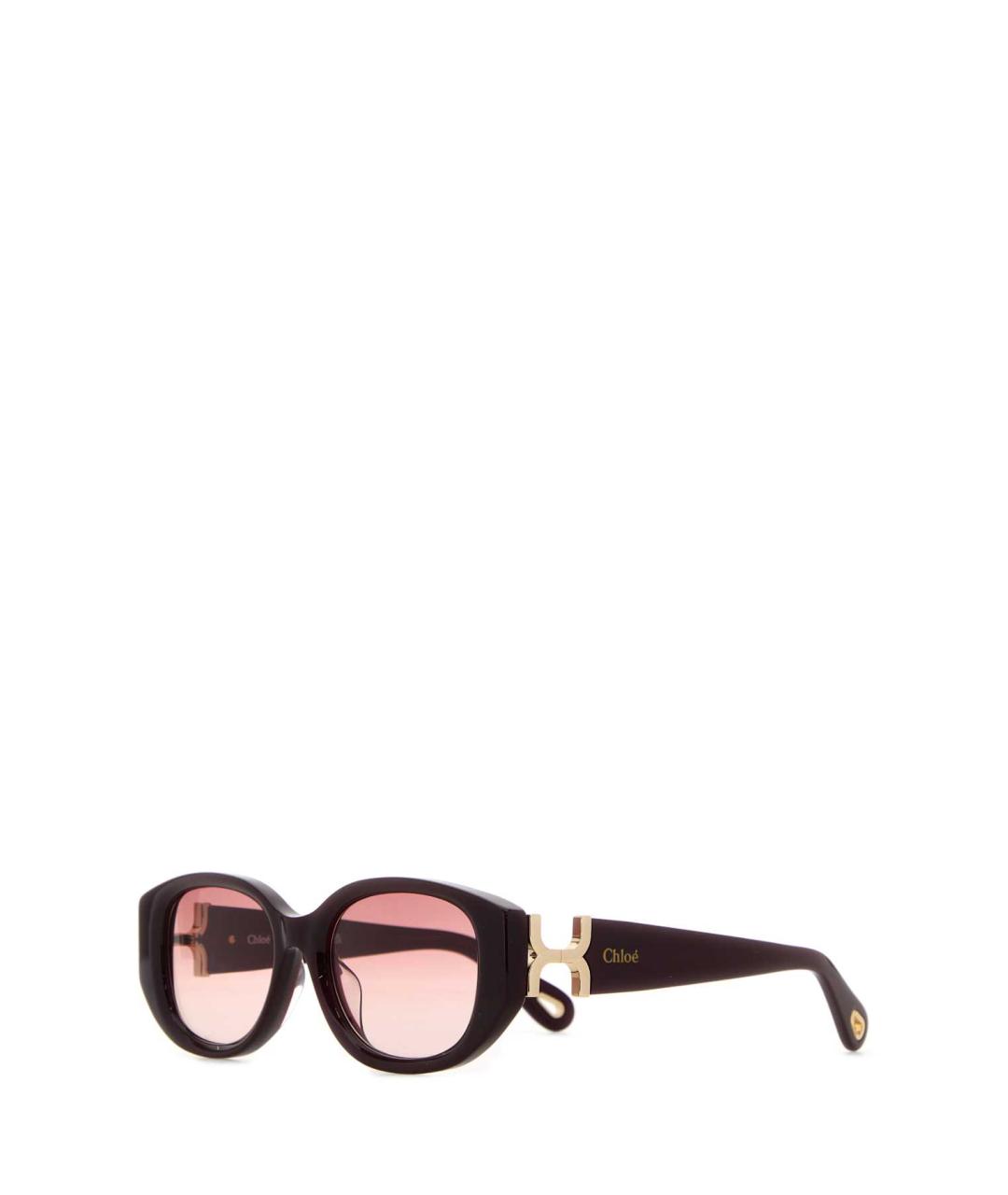 CHLOE Бордовые солнцезащитные очки, фото 1