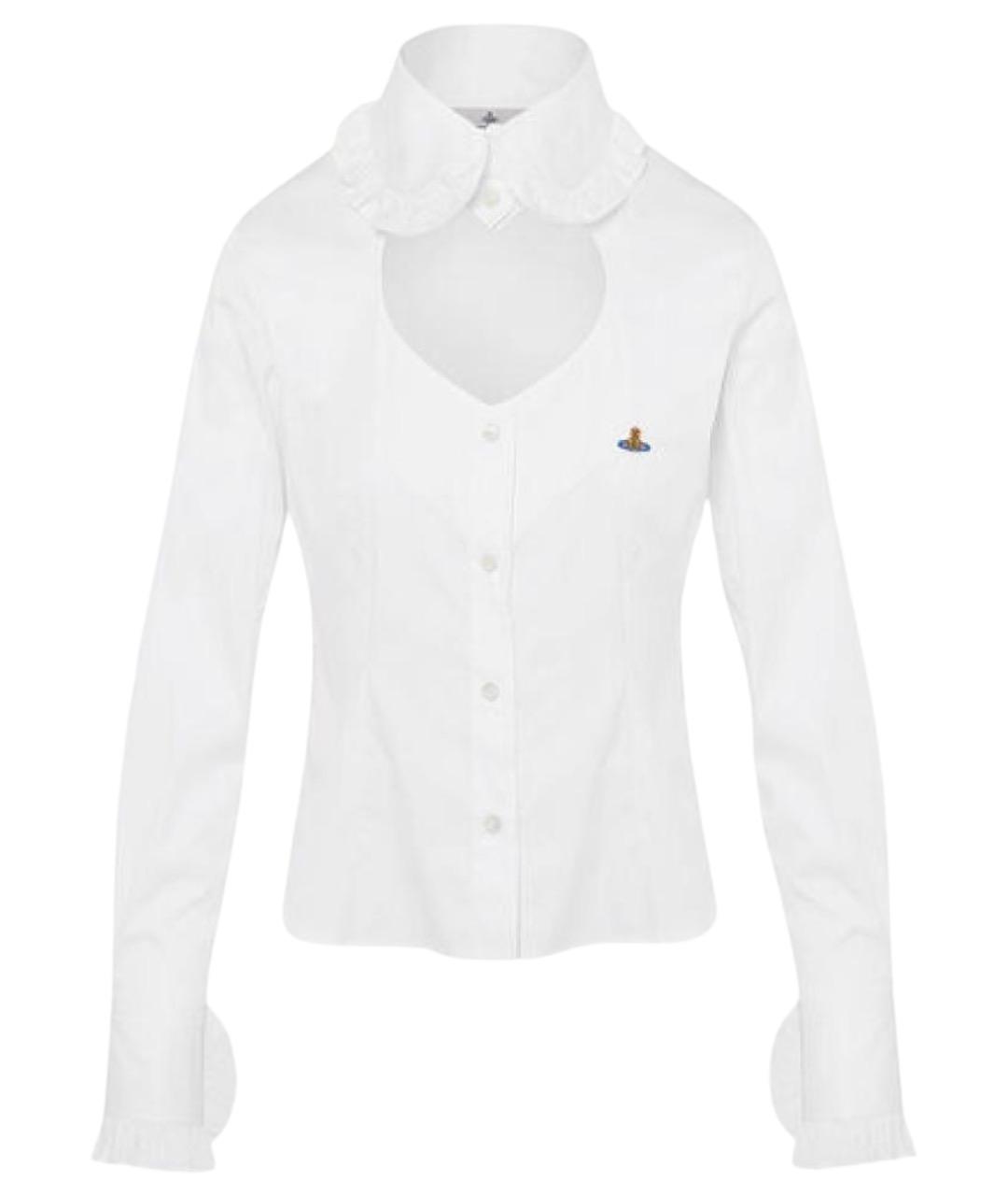 VIVIENNE WESTWOOD Белая хлопковая рубашка, фото 1