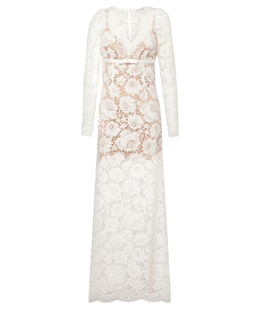 SELF-PORTRAIT Белое полиамидовое повседневное платье, фото 1