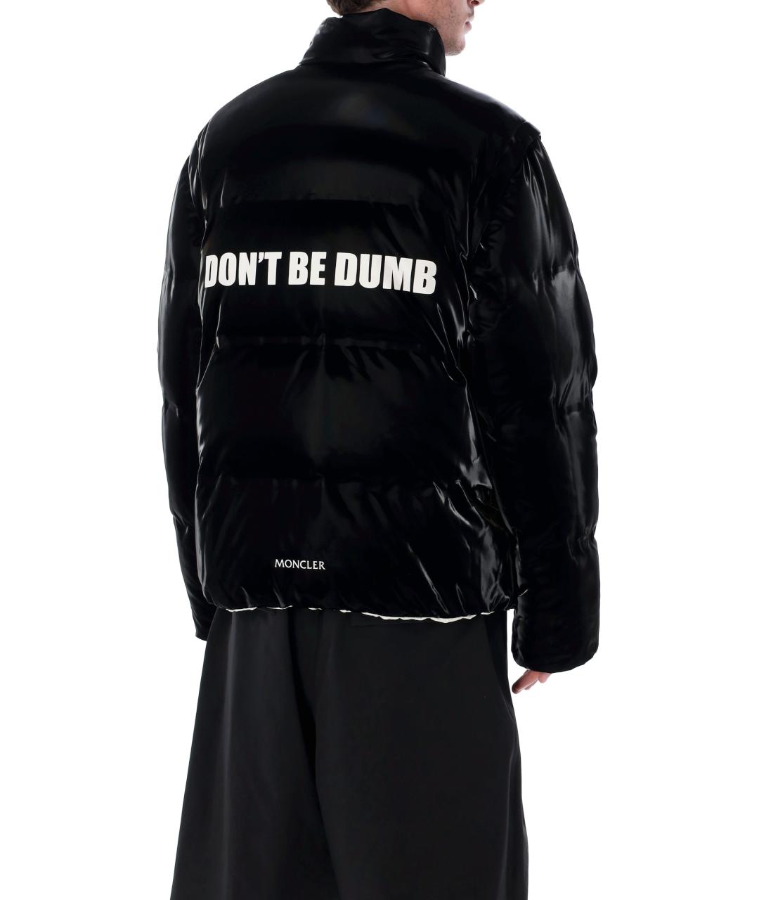 MONCLER Белый полиэстеровый пуховик, фото 6