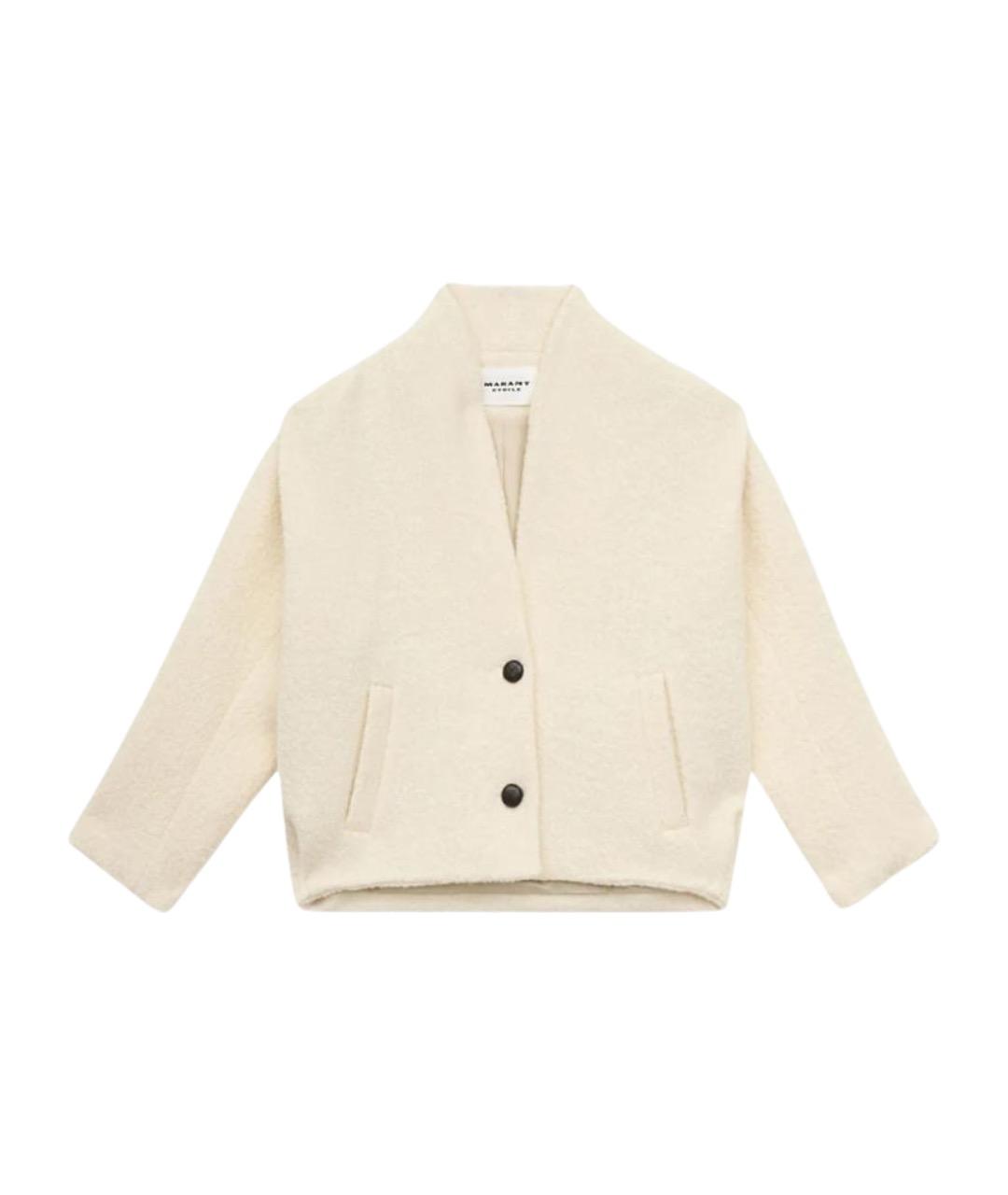 ISABEL MARANT Бежевая шерстяная куртка, фото 1