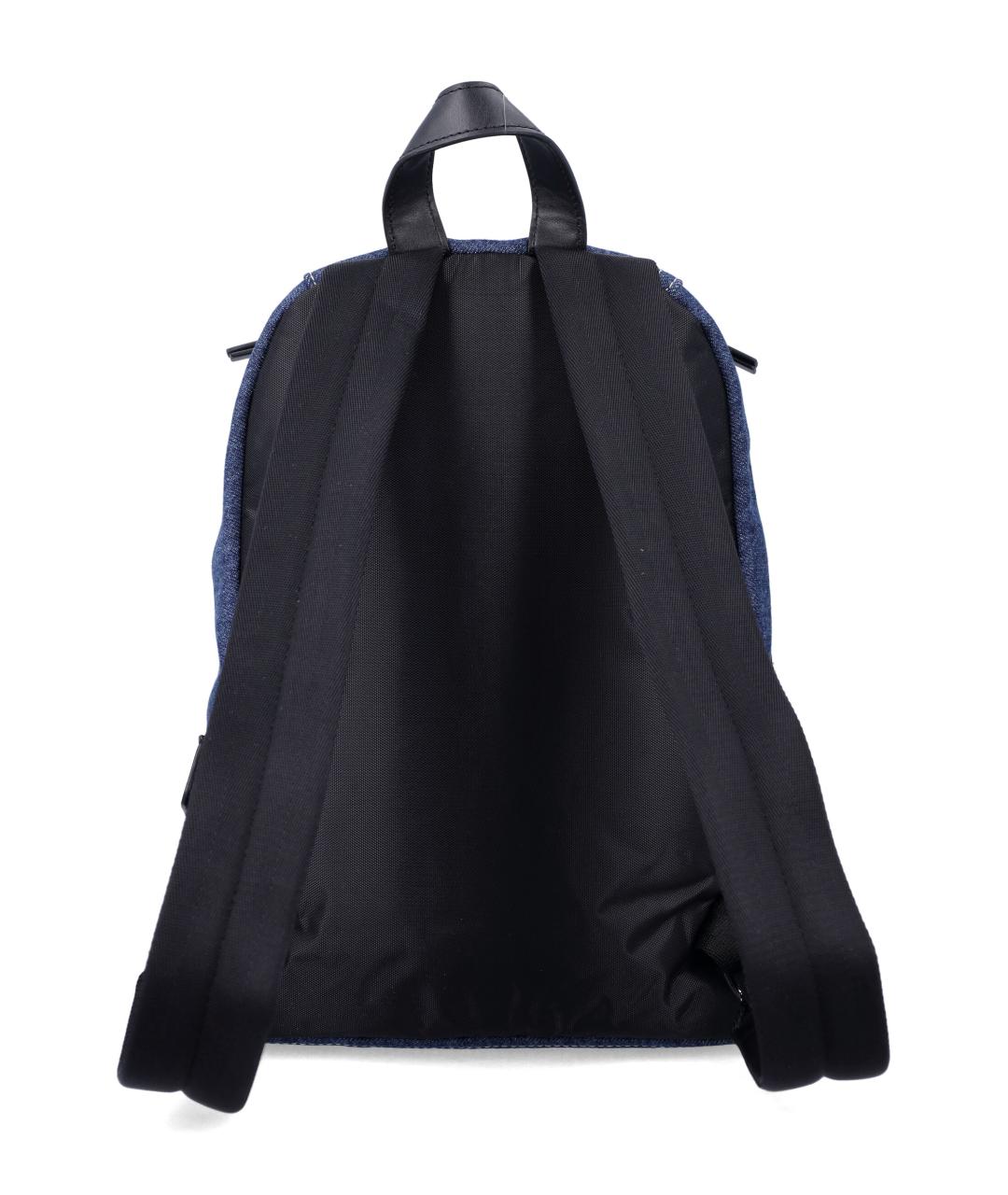 MARC JACOBS Синий хлопковый рюкзак, фото 3