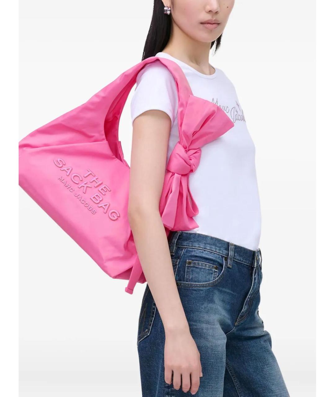 MARC JACOBS Розовая сумка с короткими ручками, фото 3