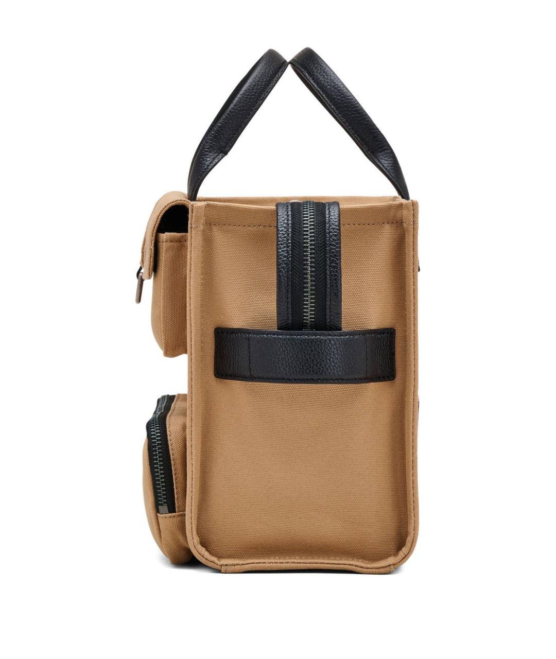 MARC JACOBS Бежевая хлопковая сумка тоут, фото 4