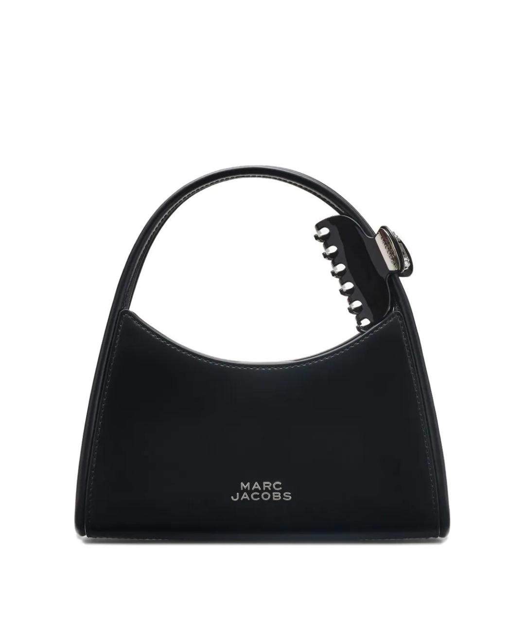 MARC JACOBS Черная кожаная сумка через плечо, фото 1