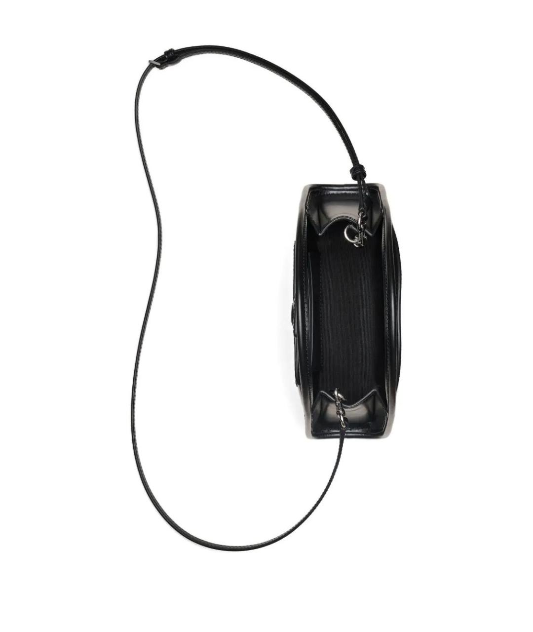 MARC JACOBS Черная кожаная сумка через плечо, фото 5