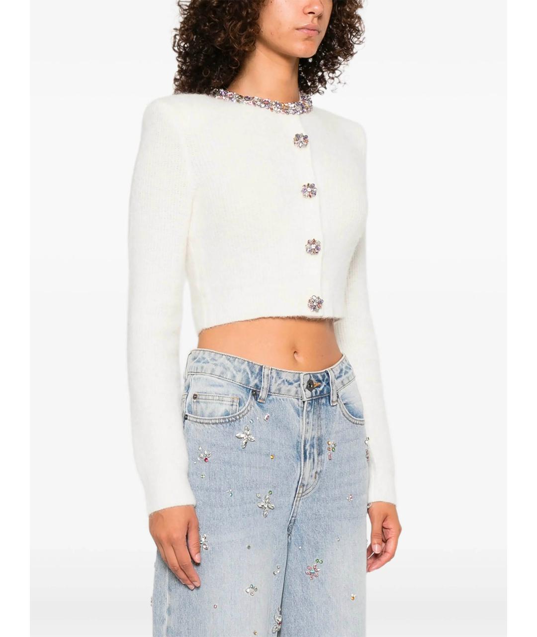 SELF-PORTRAIT Бежевый кардиган, фото 3