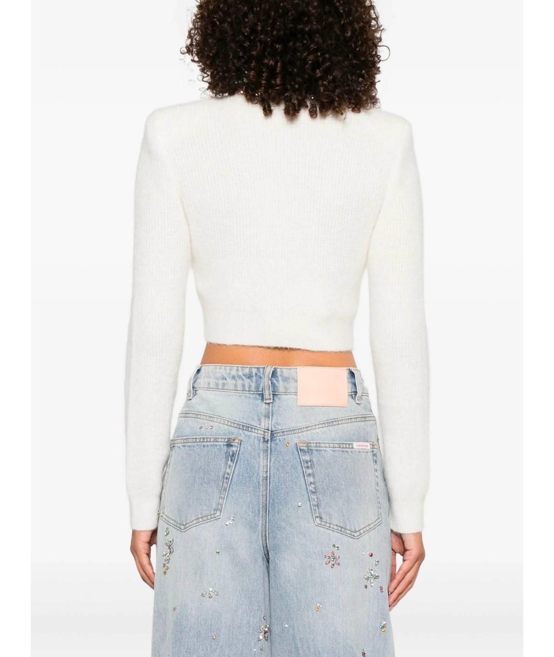 SELF-PORTRAIT Бежевый кардиган, фото 4