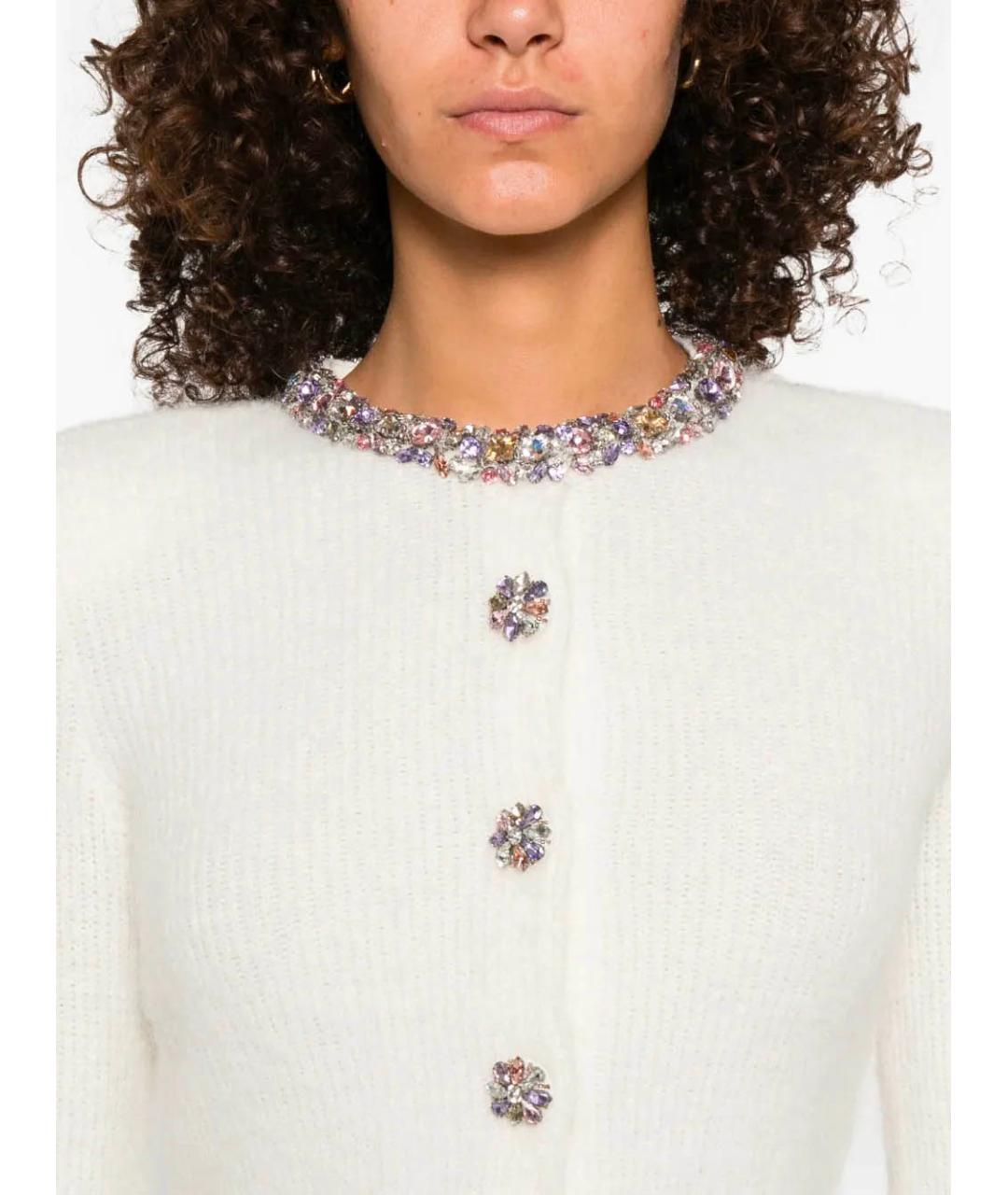 SELF-PORTRAIT Бежевый кардиган, фото 5