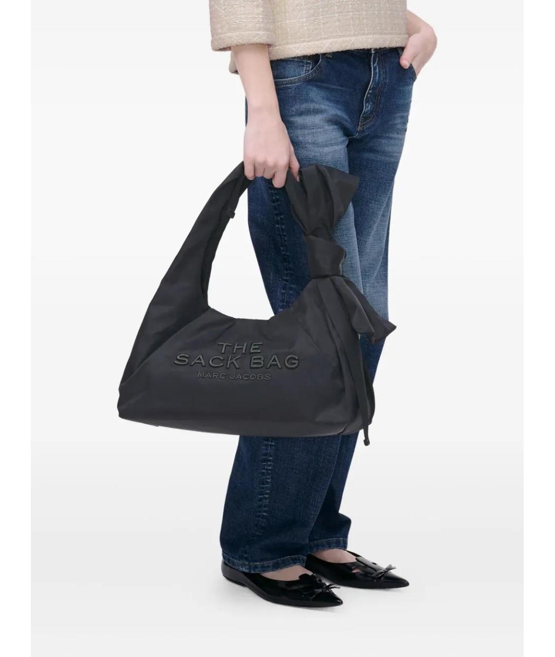 MARC JACOBS Черная синтетическая сумка с короткими ручками, фото 2