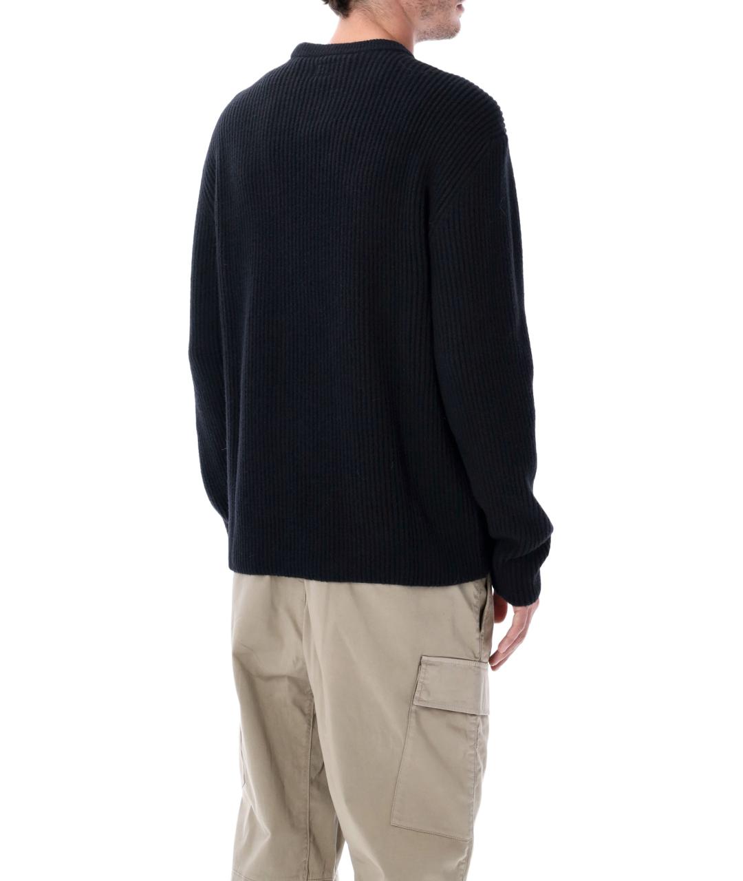 CP COMPANY Черный шерстяной джемпер / свитер, фото 2