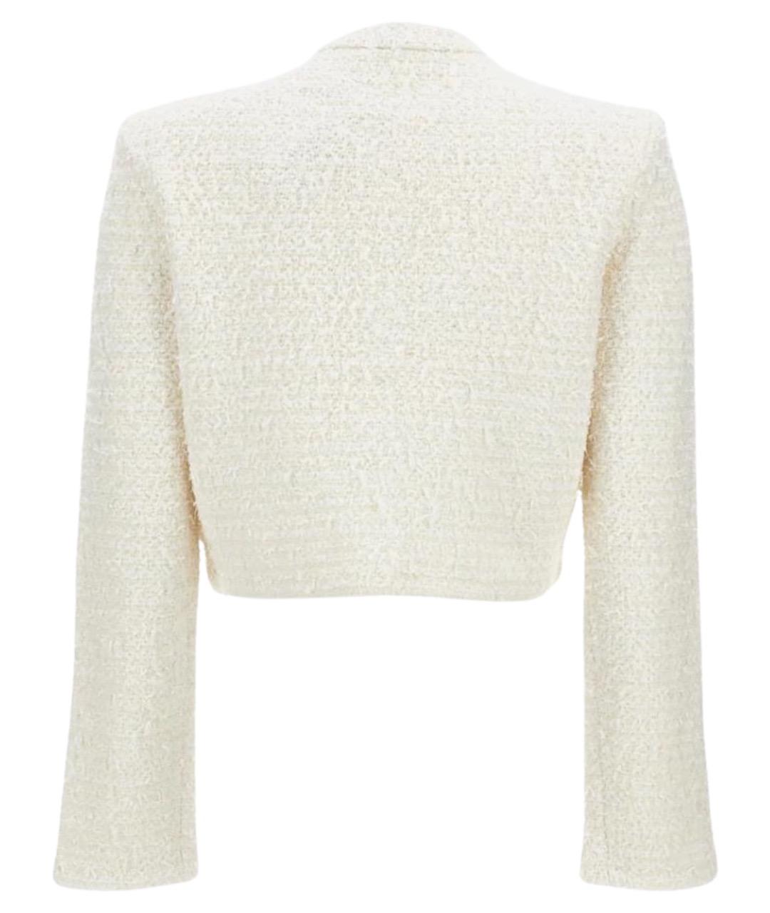 SELF-PORTRAIT Бежевый хлопковый кардиган, фото 2