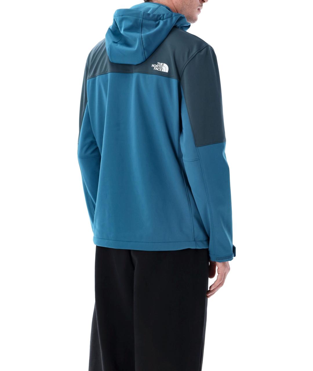 THE NORTH FACE Голубая полиэстеровая куртка, фото 3