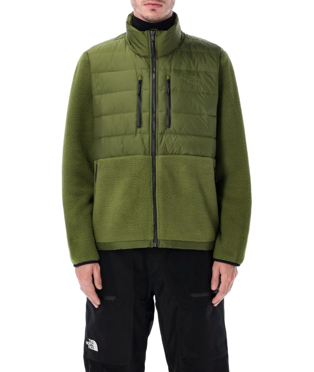 THE NORTH FACE Хаки полиэстеровая куртка, фото 2