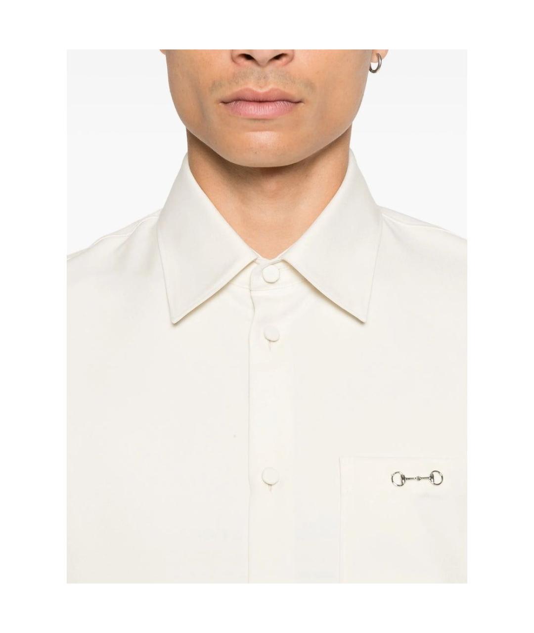 GUCCI Белая кэжуал рубашка, фото 3