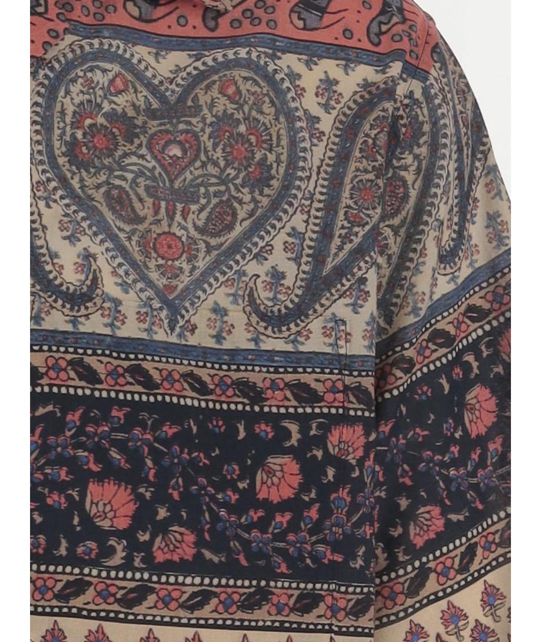 VALENTINO Мульти хлопковая кэжуал рубашка, фото 3