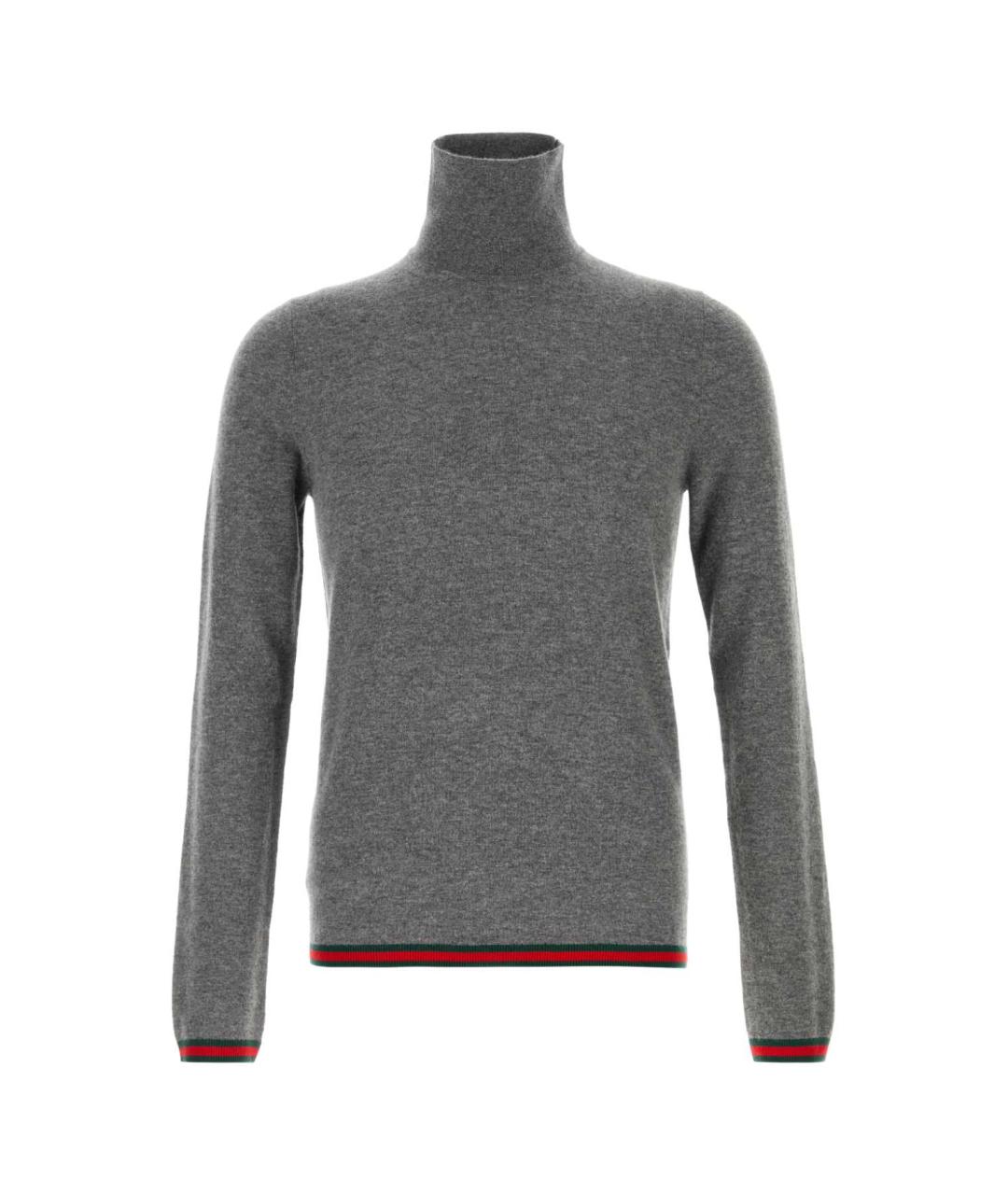 GUCCI Серый кашемировый джемпер / свитер, фото 1