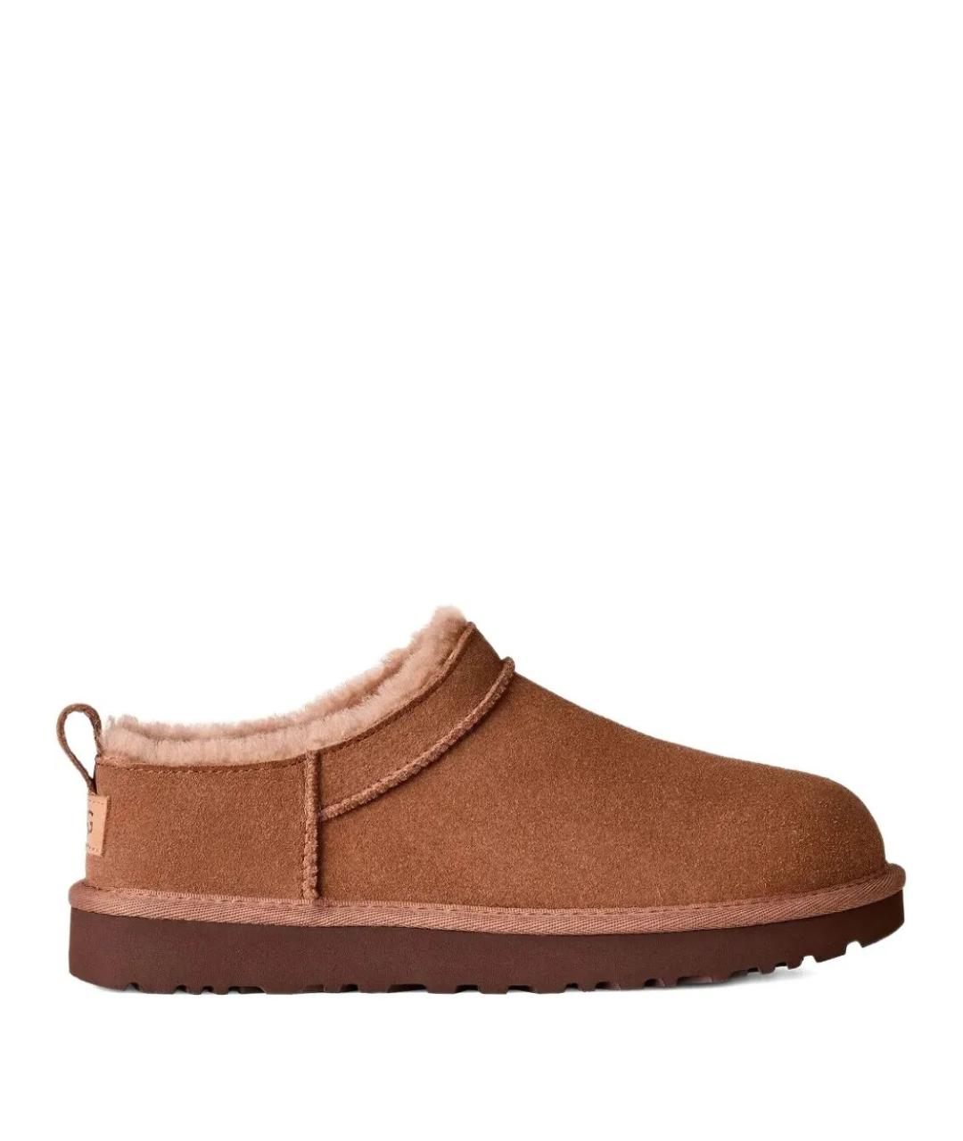 UGG AUSTRALIA Бежевые замшевые ботинки, фото 1