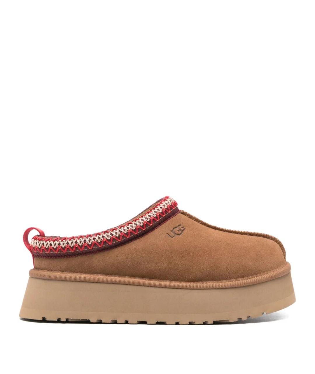 UGG AUSTRALIA Коричневые замшевые мюли, фото 1