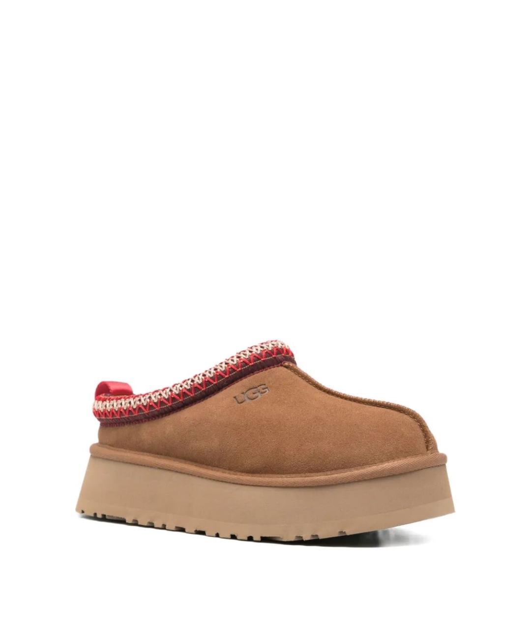 UGG AUSTRALIA Коричневые замшевые мюли, фото 2