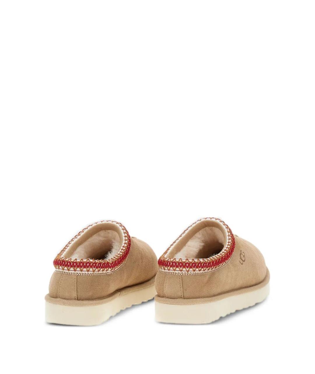 UGG AUSTRALIA Бежевые замшевые мюли, фото 4