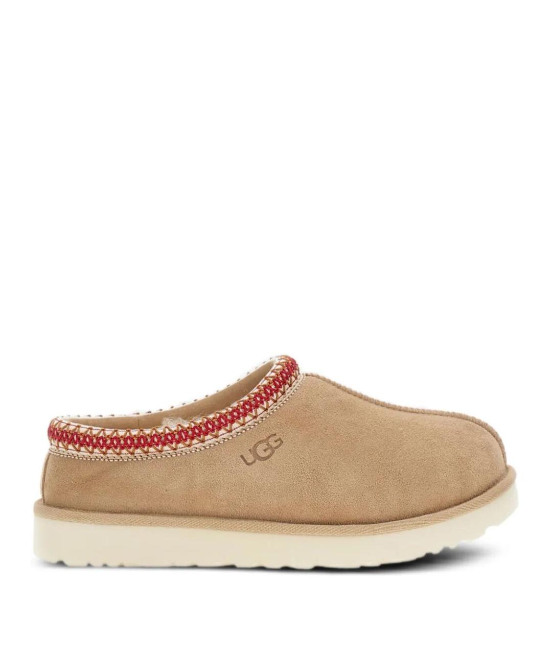 UGG AUSTRALIA Бежевые замшевые мюли, фото 1