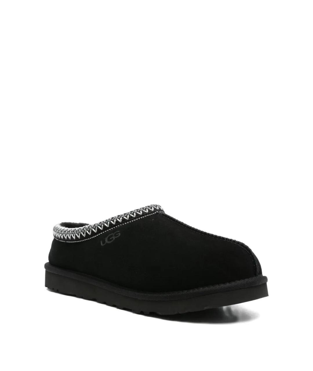 UGG AUSTRALIA Черные замшевые мюли, фото 2