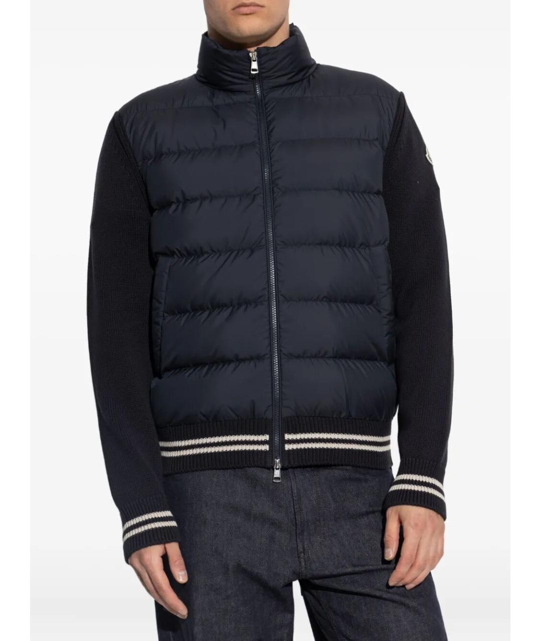 MONCLER Синяя куртка, фото 4