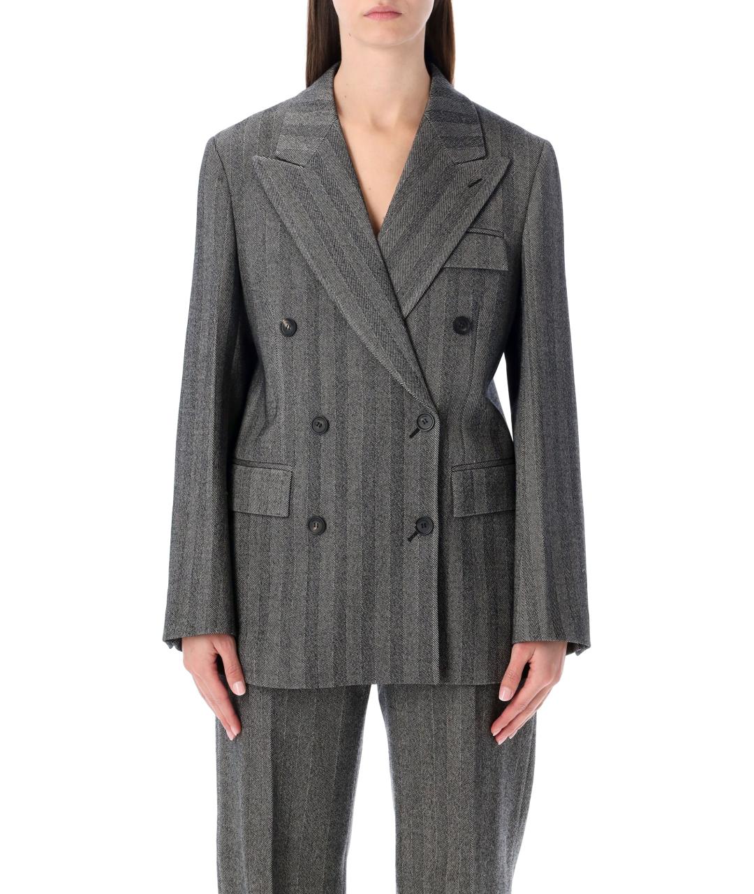 FERRAGAMO Мульти шерстяной жакет/пиджак, фото 2