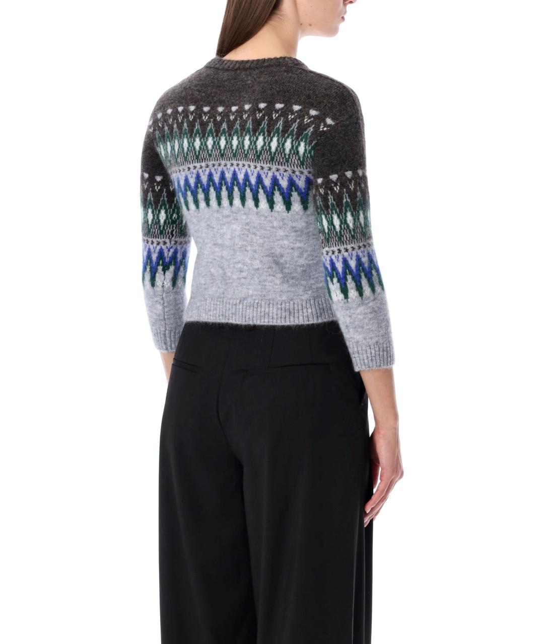 ACNE STUDIOS Мульти шерстяной джемпер / свитер, фото 2